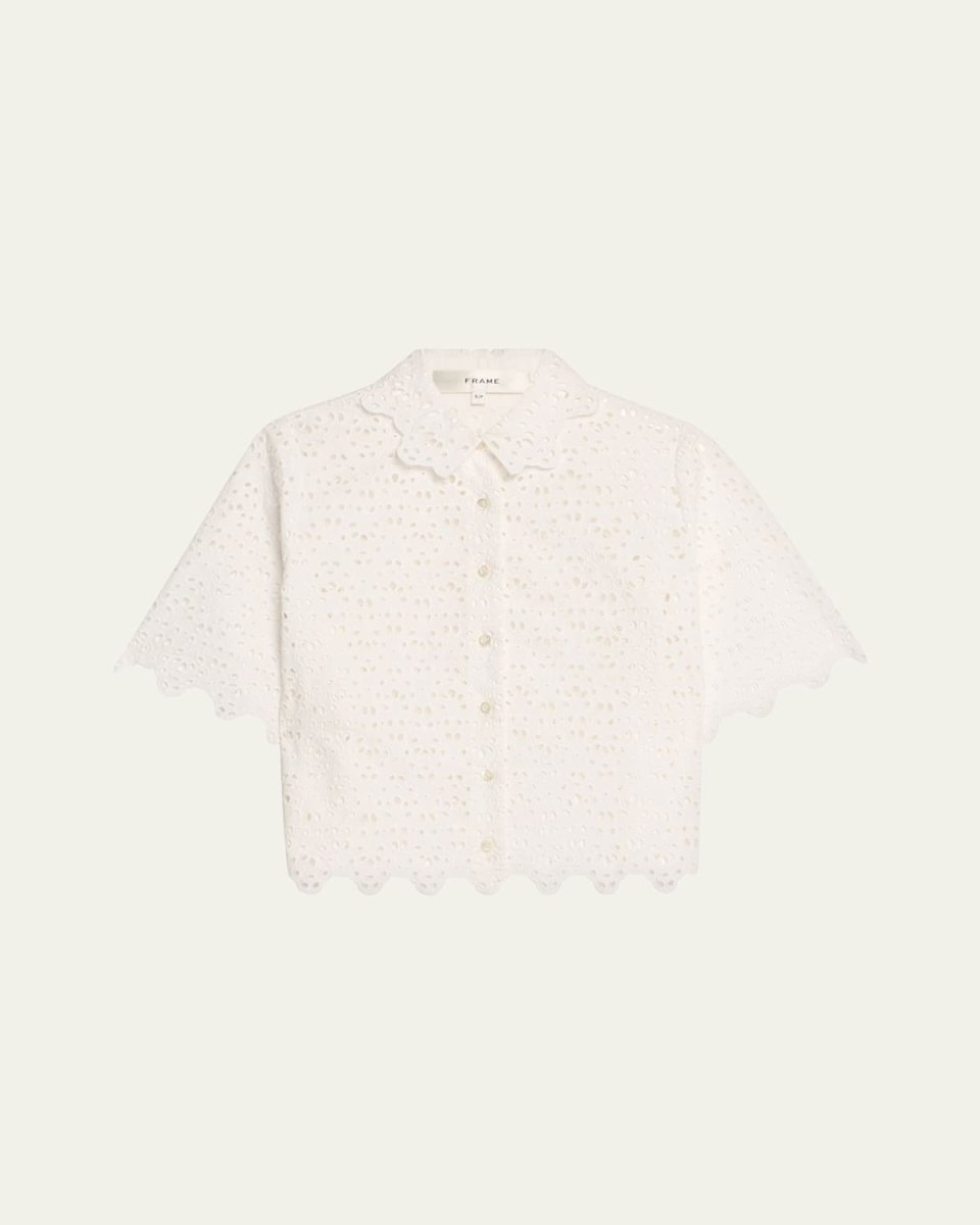 The Deco Eyelet Top